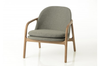 Fauteuil bois cintré, structure bois massif - METRO