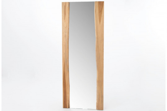 Miroir rectangulaire en teck H180 - SAVANA