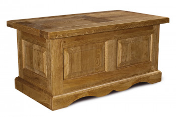 RECONDITIONNE - Table basse bar chêne moyen La BRESSE