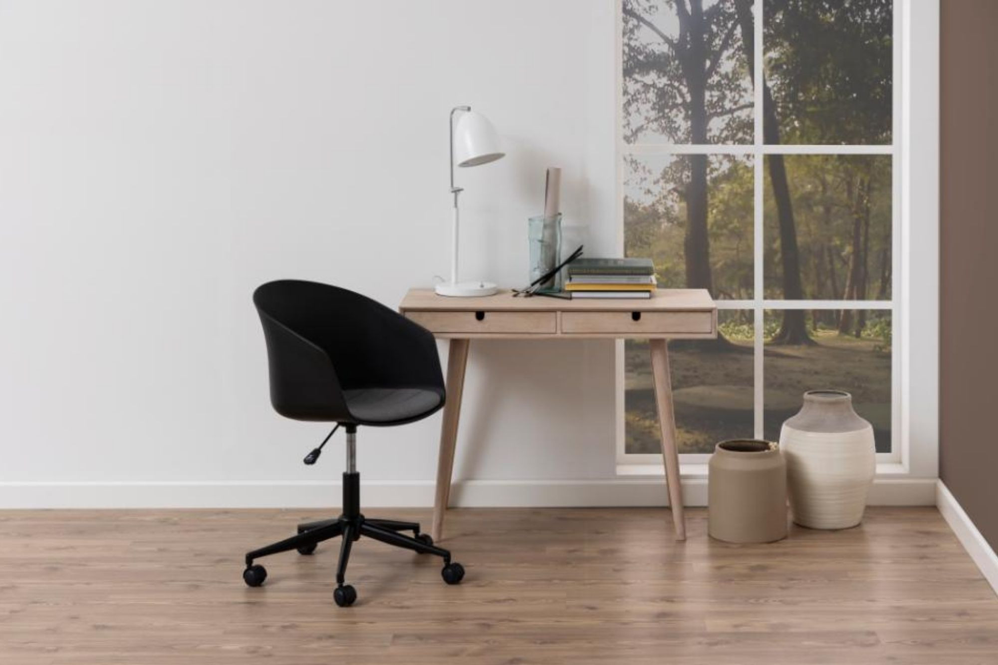 Bureau design en bois avec tiroirs pour bureau