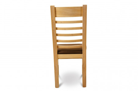 chaise en bois blanchi Boston