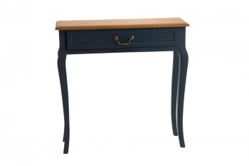 OCCASION Console romantique en bois 1 tiroir - LOIRE