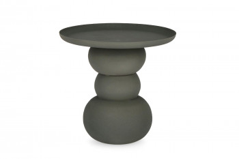 Table basse ronde design en métal coloré D41 - PILAR