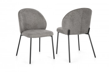 Chaises de salle à manger design en tissu (lot de 2) - NELLY