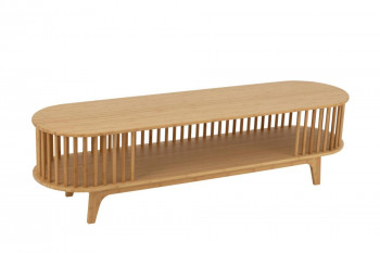 Meuble TV en bambou naturel L150 - IPANEMA