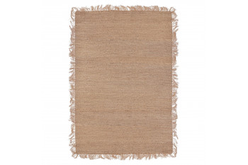 Tapis rectangulaire naturel en jonc de mer 200x290 - KOMBU