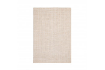 Tapis rectangulaire de salon beige 160X230 - DUNE
