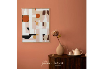 Tableau en bois taquin graphique 63 x 78 - COLLAGE