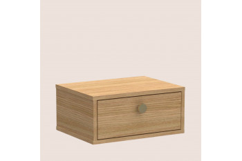 Chevet suspendu 1 tiroir de style scandinave - BELFORT