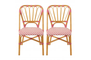 Chaises parisiennes tressées (lot de 2) - MONTMARTRE
