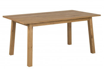 Table de salle à manger en bois avec 2 allonges - CHARLES